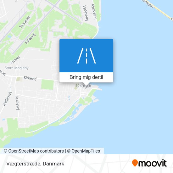 Vægterstræde kort