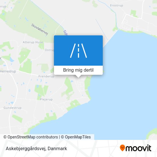 Askebjerggårdsvej kort