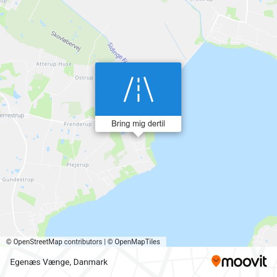 Egenæs Vænge kort