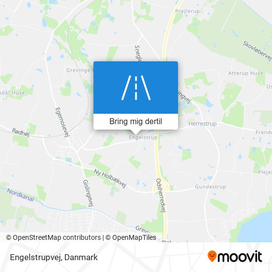 Engelstrupvej kort