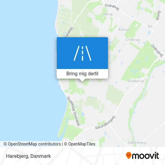 Harebjerg kort