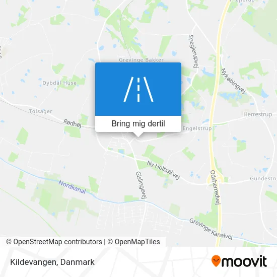 Kildevangen kort