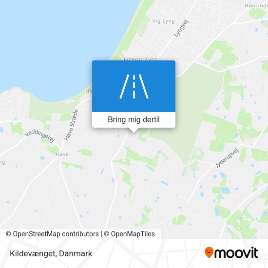 Kildevænget kort