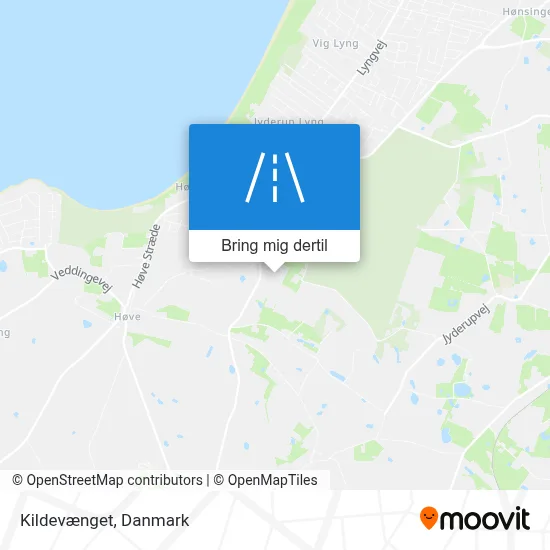 Kildevænget kort