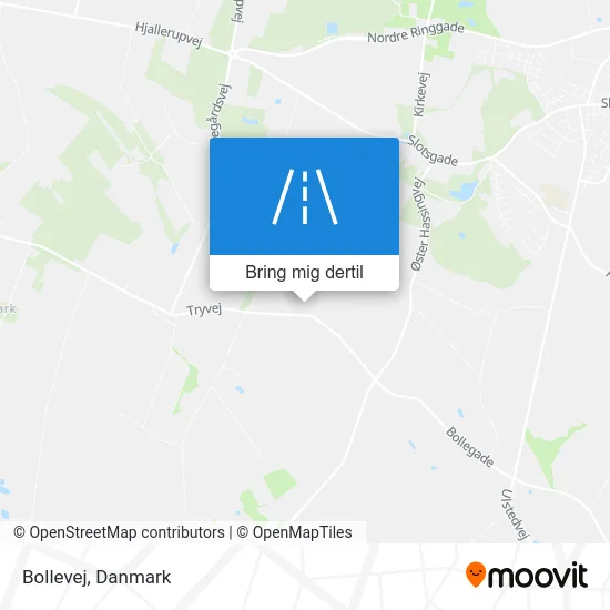 Bollevej kort