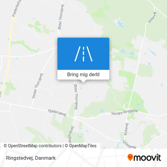 Ringstedvej kort