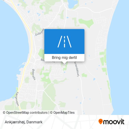 Ankjærshøj kort