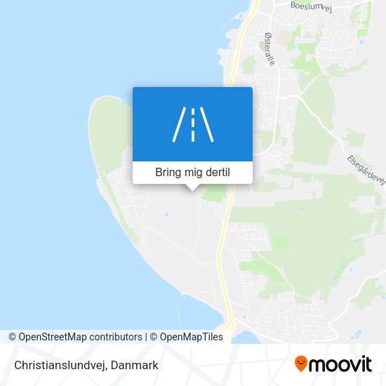 Christianslundvej kort