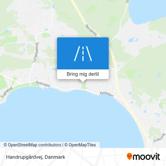 Handrupgårdvej kort