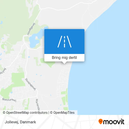 Jollevej kort