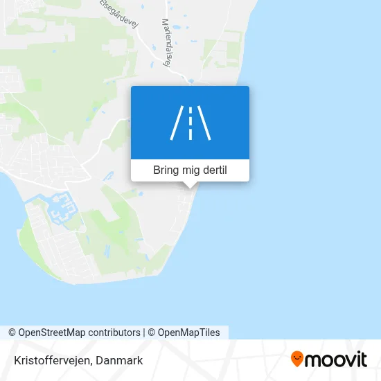 Kristoffervejen kort