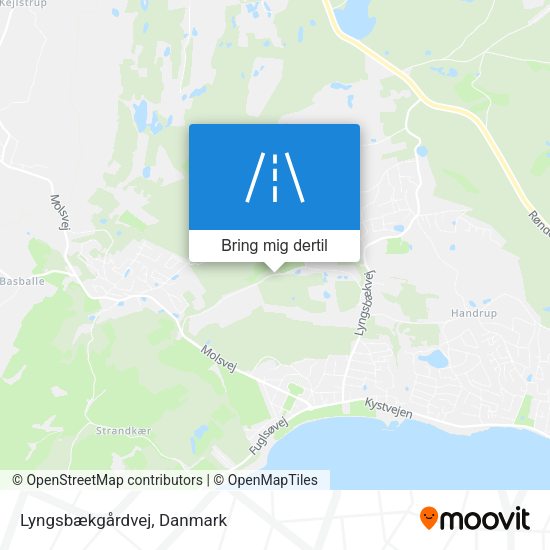 Lyngsbækgårdvej kort
