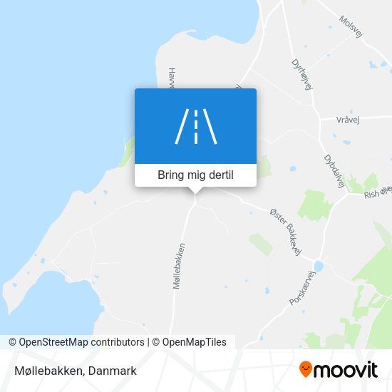 Møllebakken kort