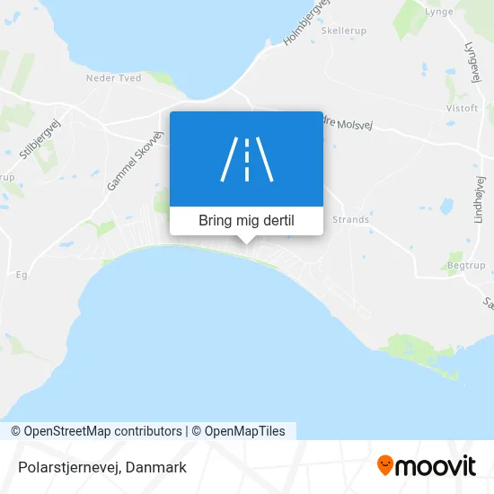 Polarstjernevej kort