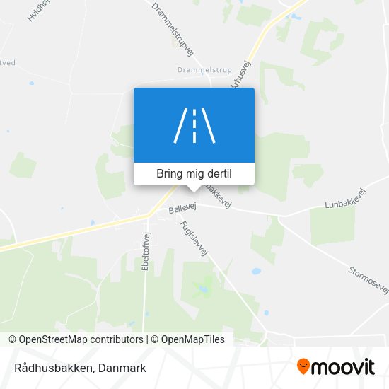 Rådhusbakken kort