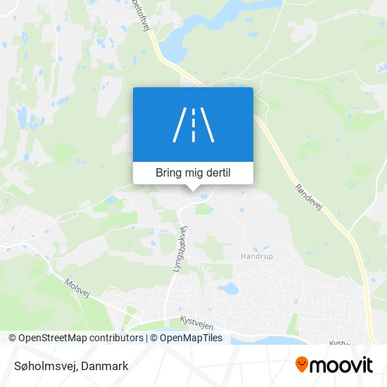 Søholmsvej kort