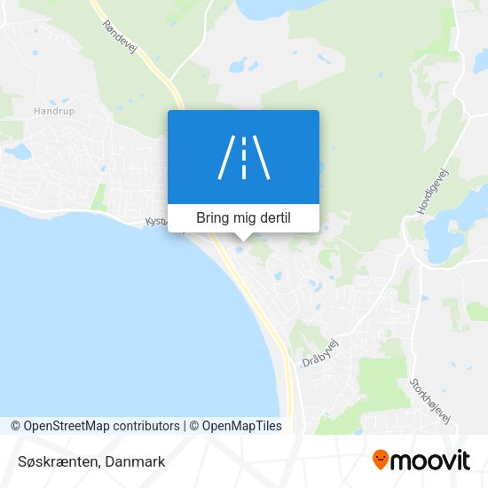 Søskrænten kort