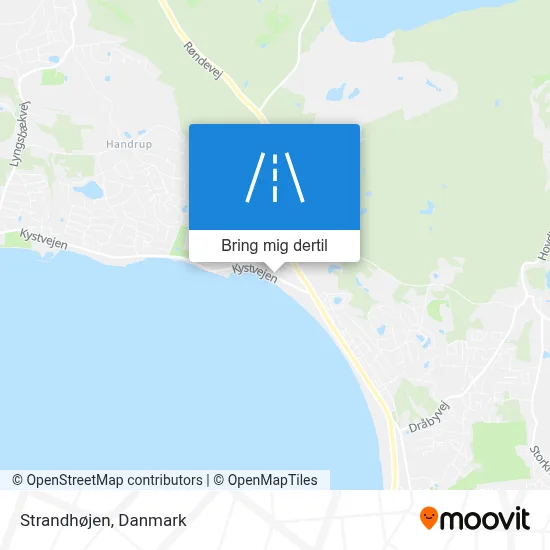 Strandhøjen kort
