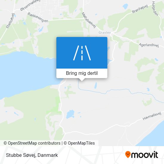 Stubbe Søvej kort