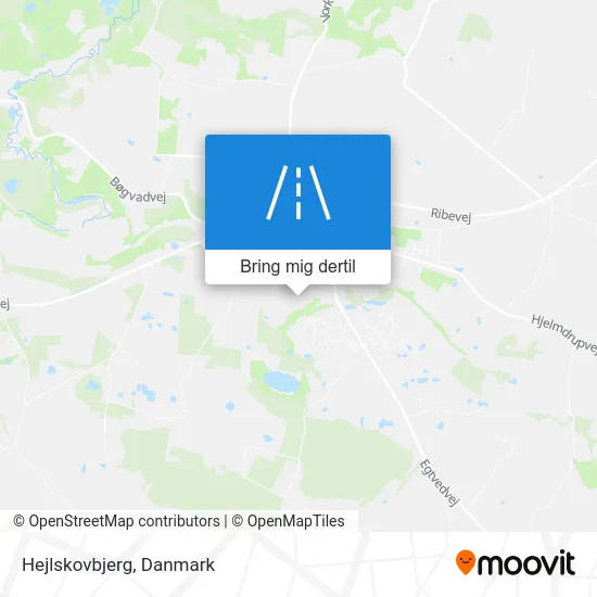 Hejlskovbjerg kort