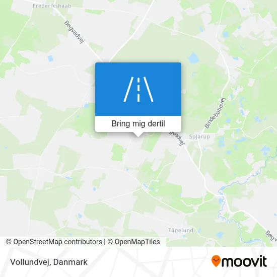 Vollundvej kort