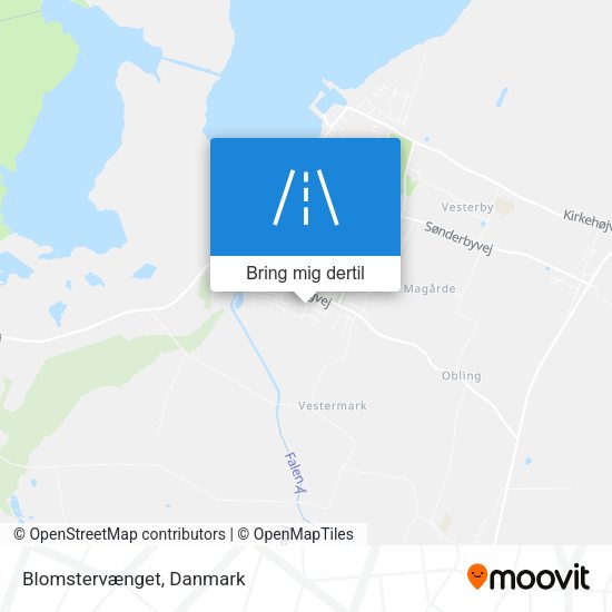 Blomstervænget kort