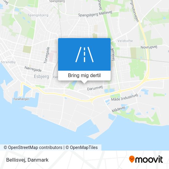 Bellisvej kort