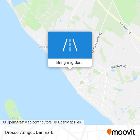 Drosselvænget kort