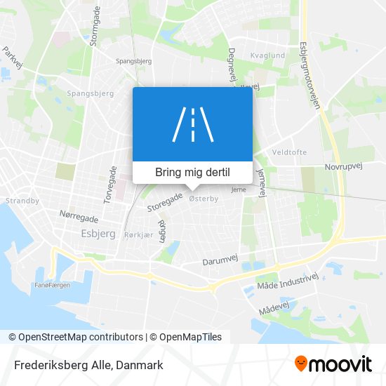Frederiksberg Alle kort