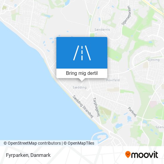 Fyrparken kort