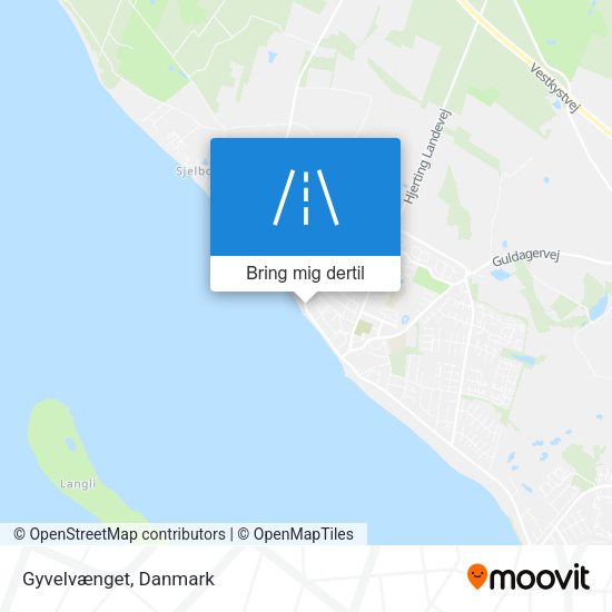 Gyvelvænget kort