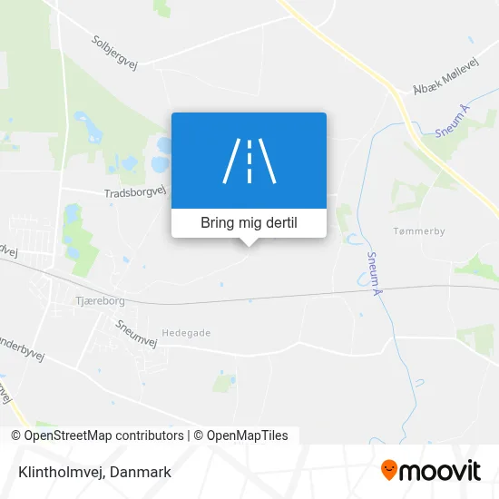Klintholmvej kort