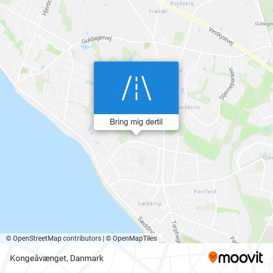 Kongeåvænget kort