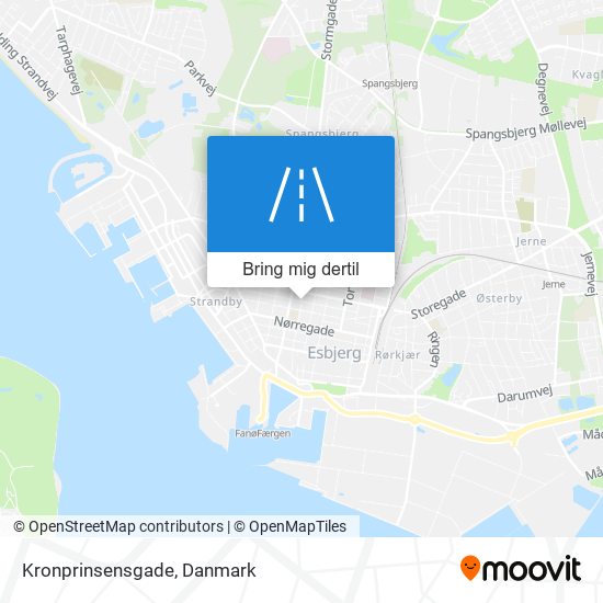 Kronprinsensgade kort