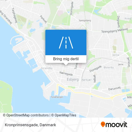 Kronprinsensgade kort