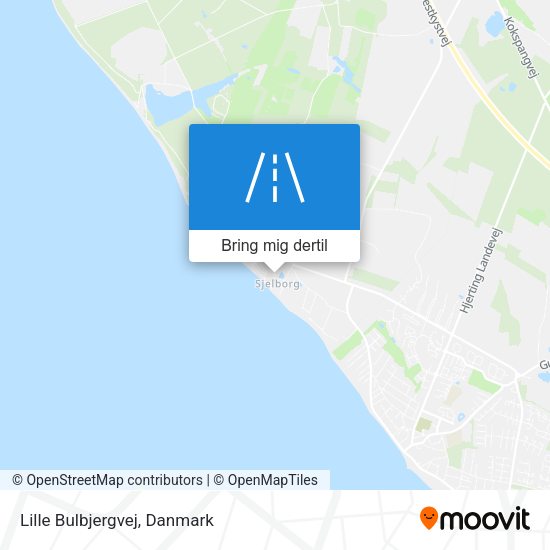 Lille Bulbjergvej kort