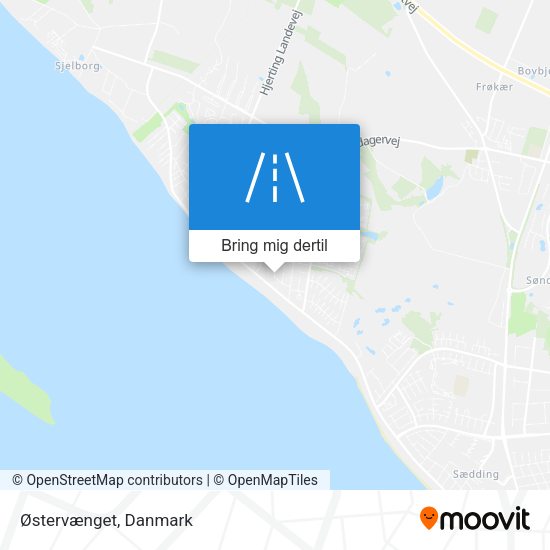 Østervænget kort