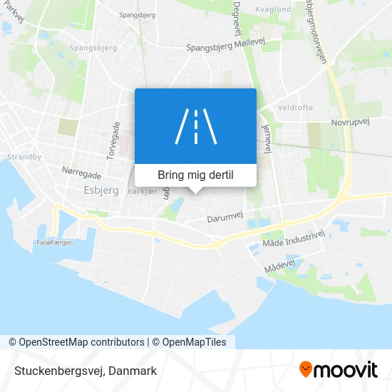 Stuckenbergsvej kort