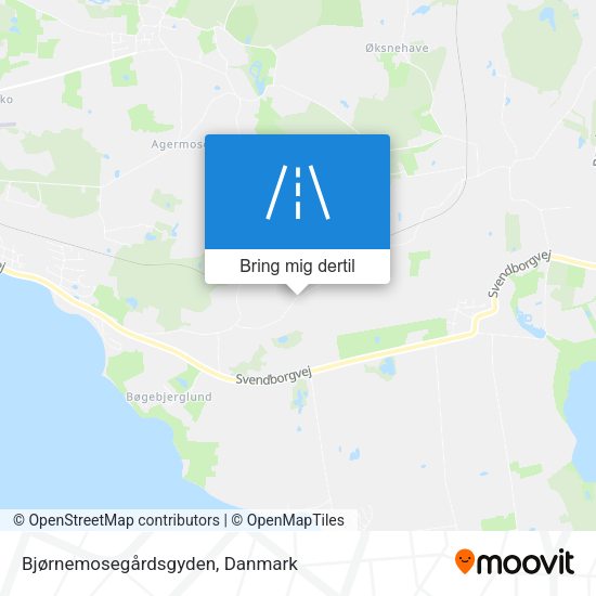 Bjørnemosegårdsgyden kort