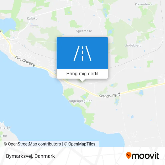 Bymarksvej kort