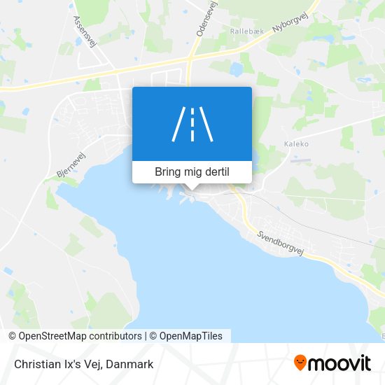 Christian Ix's Vej kort