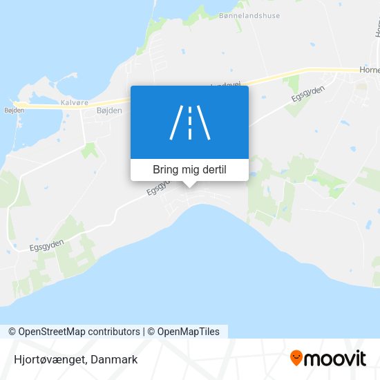 Hjortøvænget kort