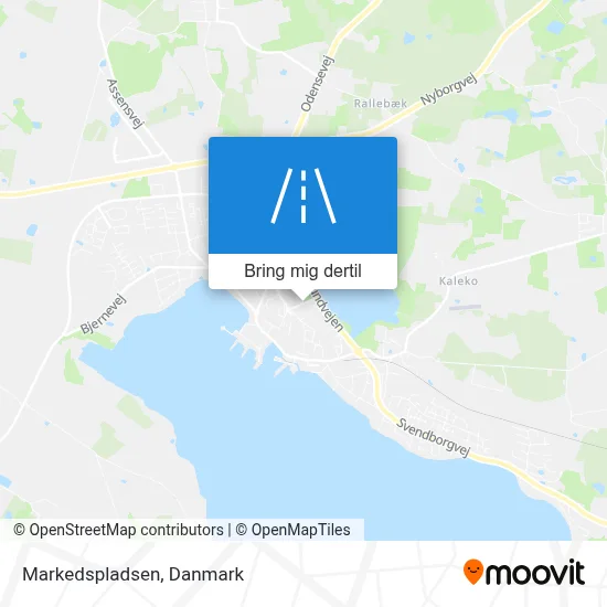 Markedspladsen kort