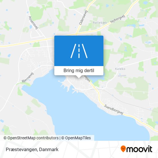 Præstevangen kort