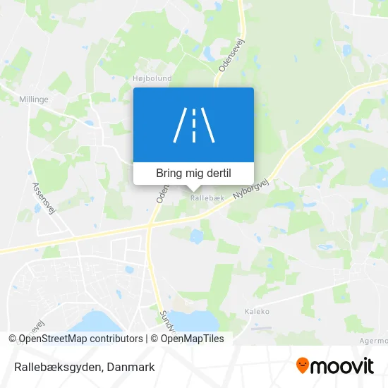 Rallebæksgyden kort