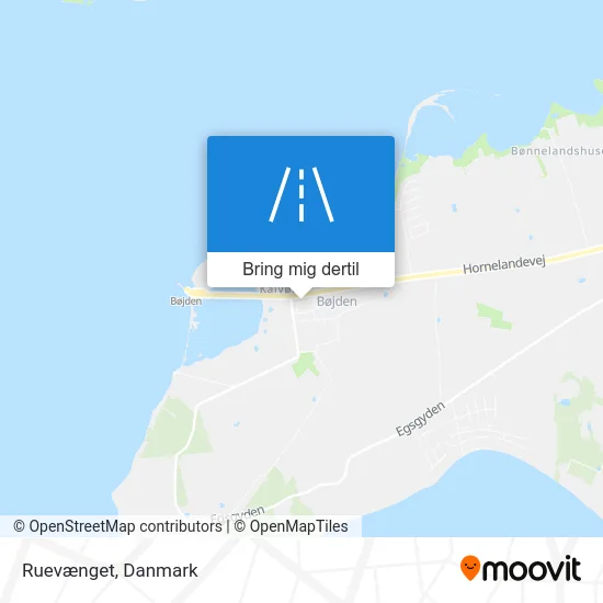 Ruevænget kort