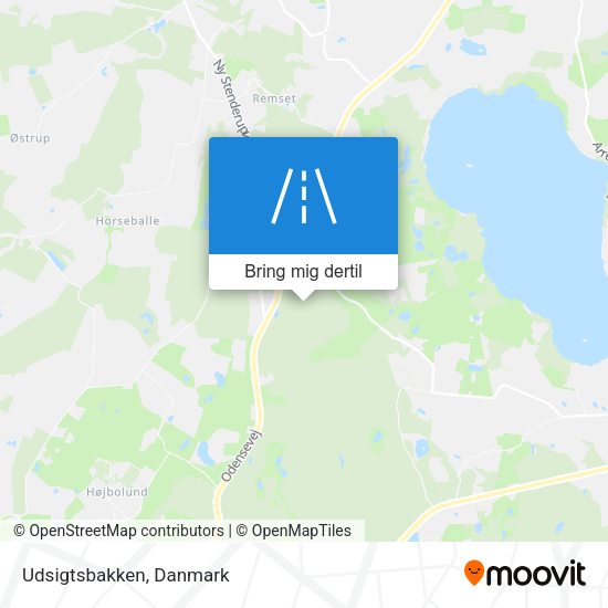 Udsigtsbakken kort