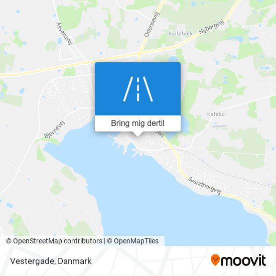 Vestergade kort