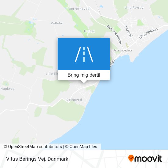 Vitus Berings Vej kort