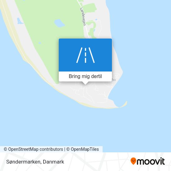 Søndermarken kort